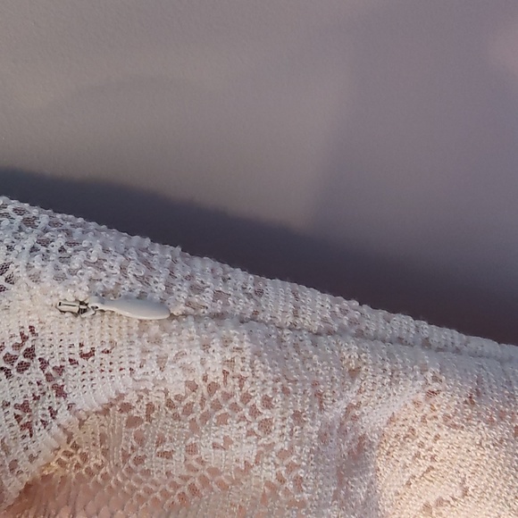 Christian Dior Vintage Ivory Dress Size 10 - Picture 5 of 12